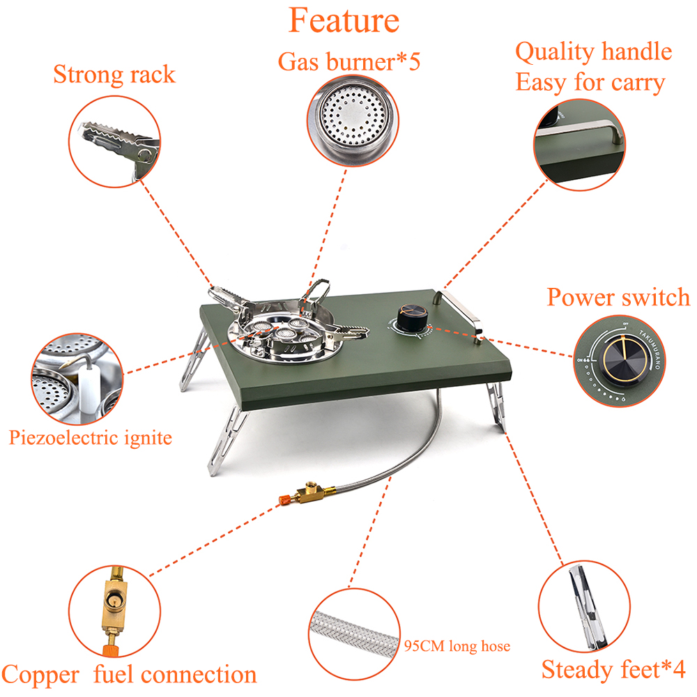 IGT Tabletop Stove 15800W Outd - Camping Cooking Gas のレビューと価格