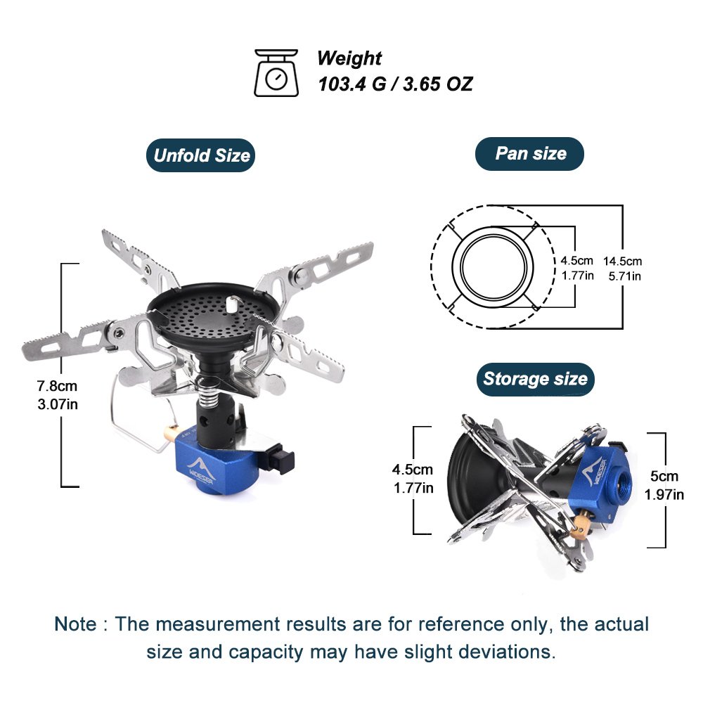 Outdoor Camping Gas Burner Out - Camping Cooking Gas のレビューと価格