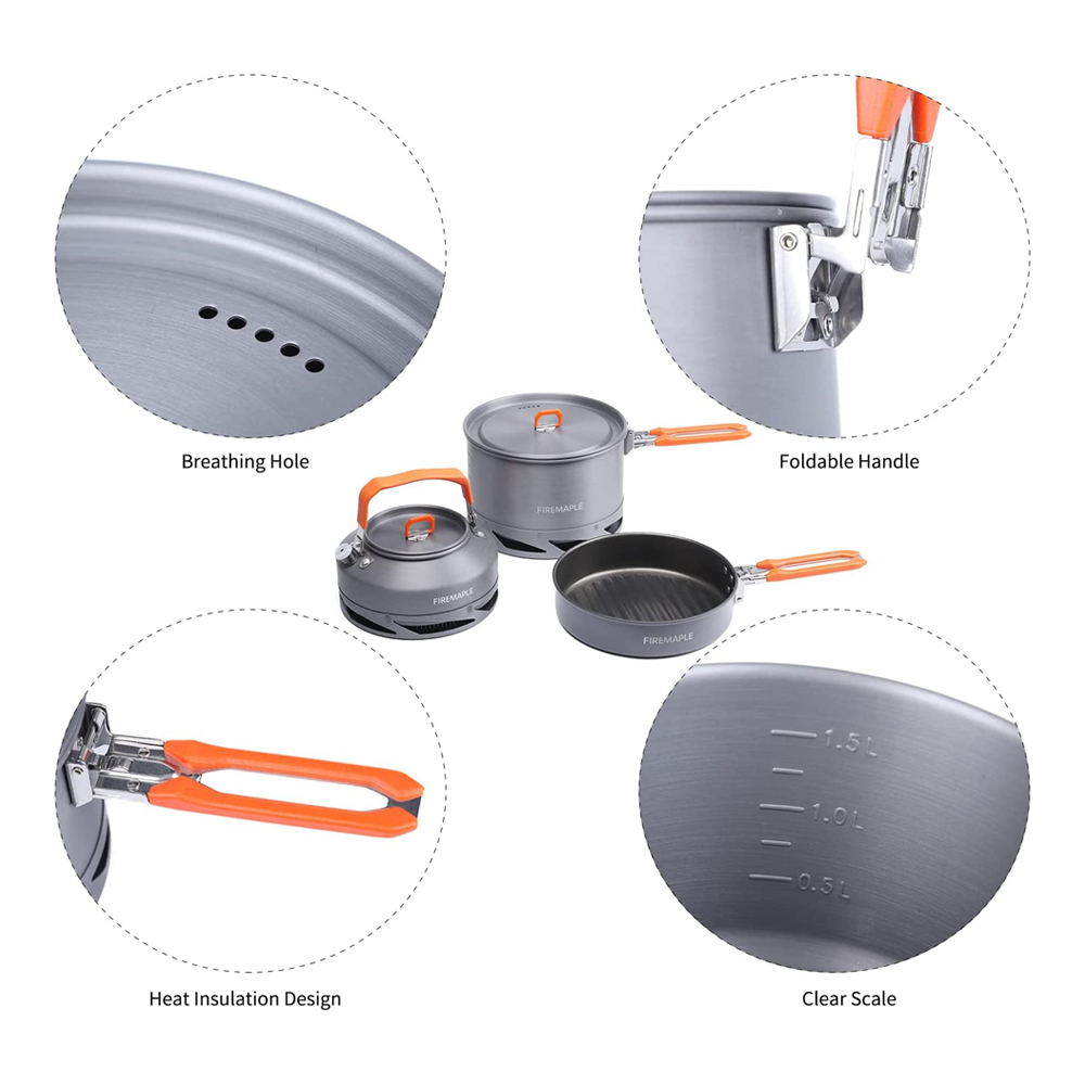 Fire Maple Camping Cookware Ut - Camping Cooking Cylinder のレビューと価格