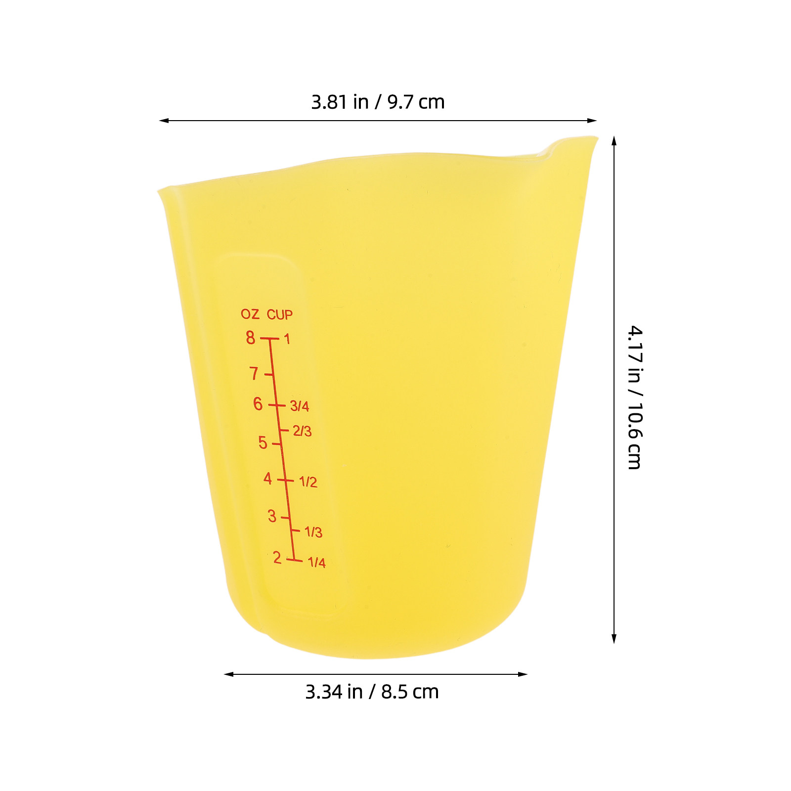 3Pcs Foldable Silicone Measuri - Camping Cooking Cup のレビューと価格