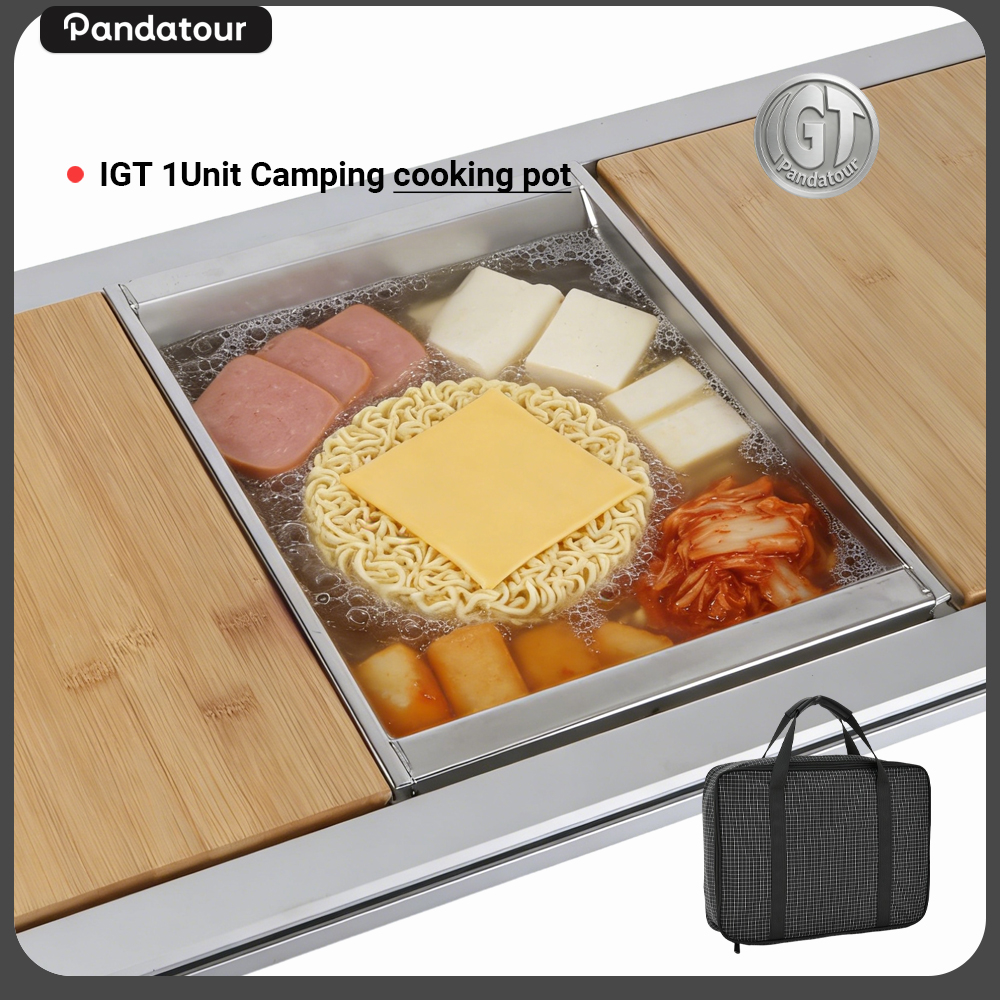 Pandatour Camping IGT Unit Ode - Camping Cooking Can のレビューと価格