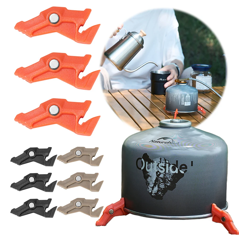 Magnetic Tripod Gas Tank Brack - Camping Cooking Canister のレビューと価格