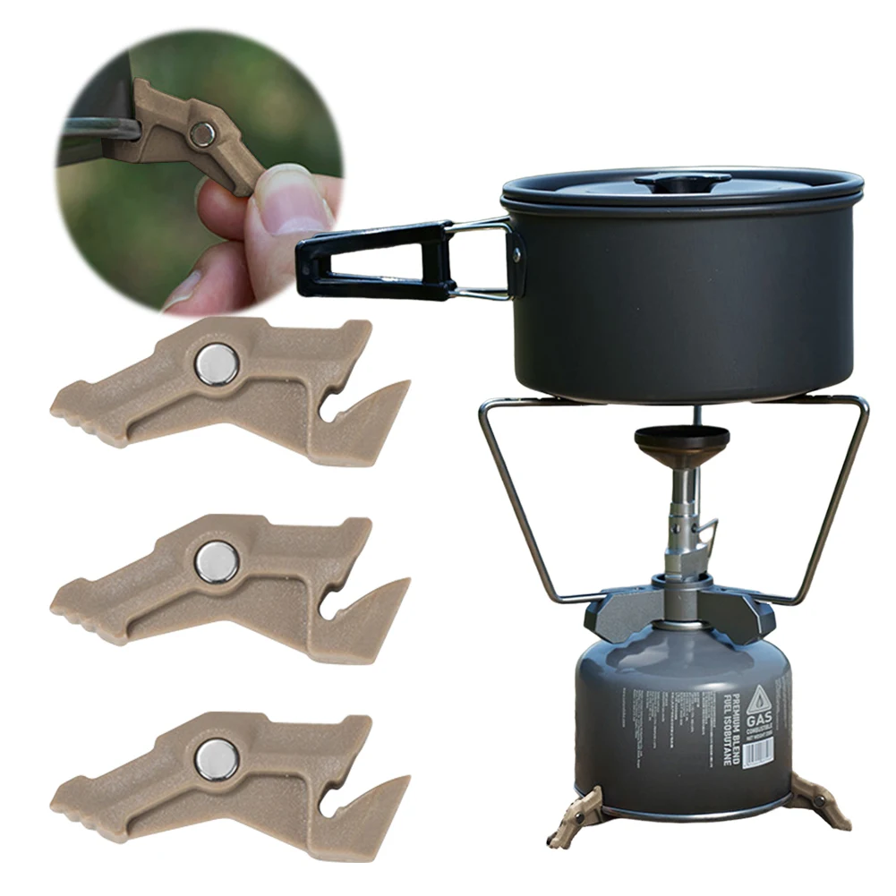 Magnetic Tripod Gas Tank Brack - Camping Cooking Canister のレビューと価格