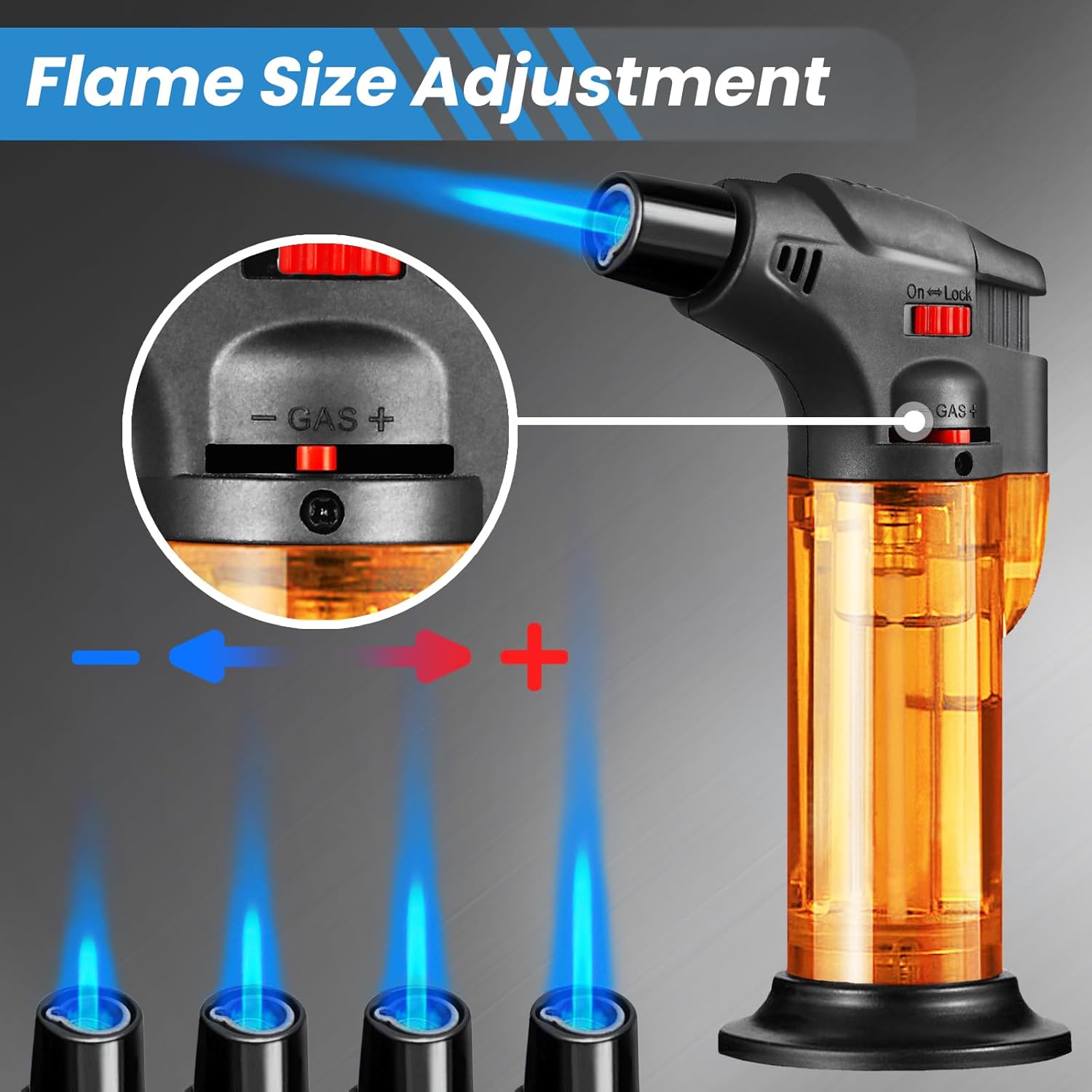 Butane Refillable Jet Flame To - Camping Cooking Torch のレビューと価格