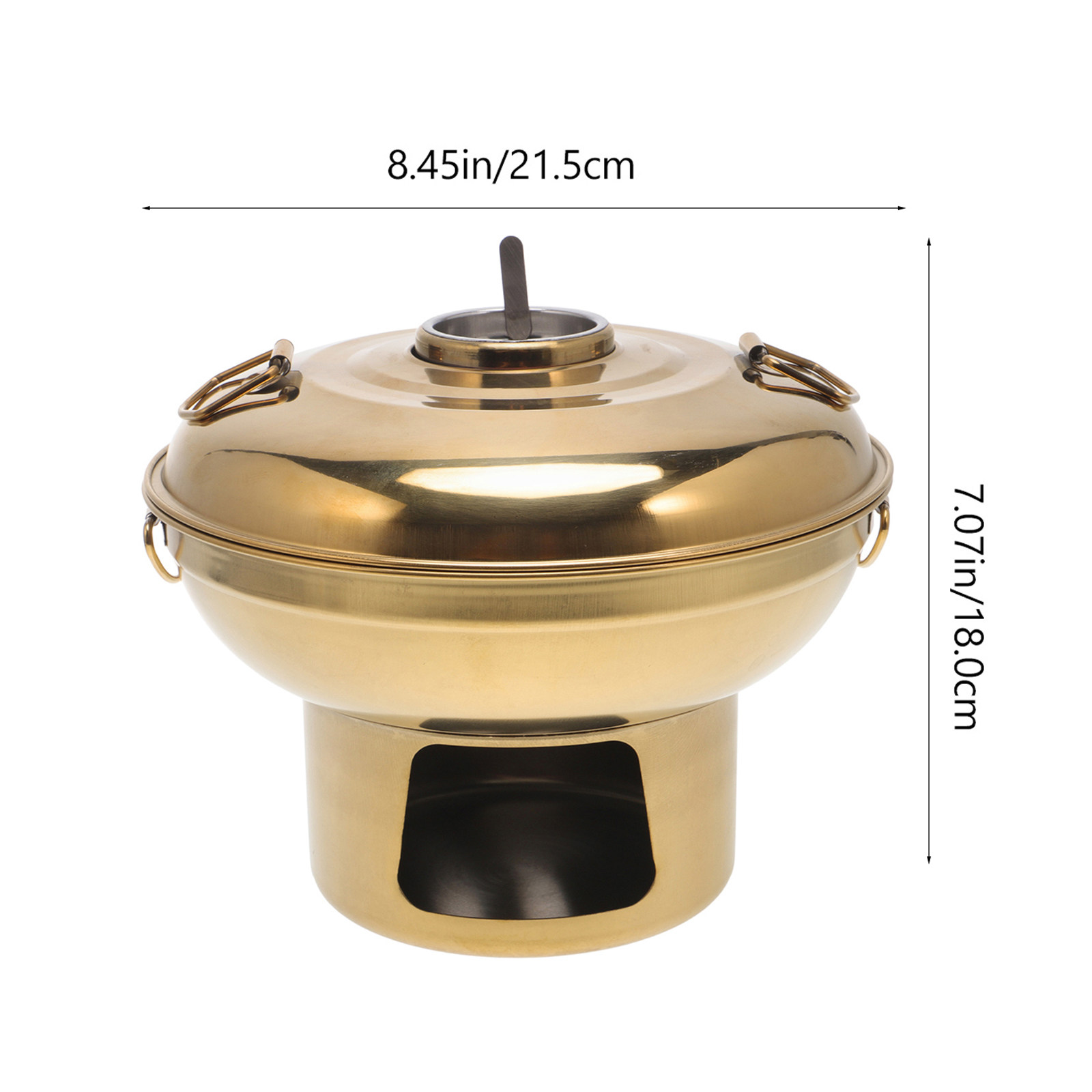Portable Hot Pot Stainless Ste - Camping Double Cooking Stove のレビューと価格