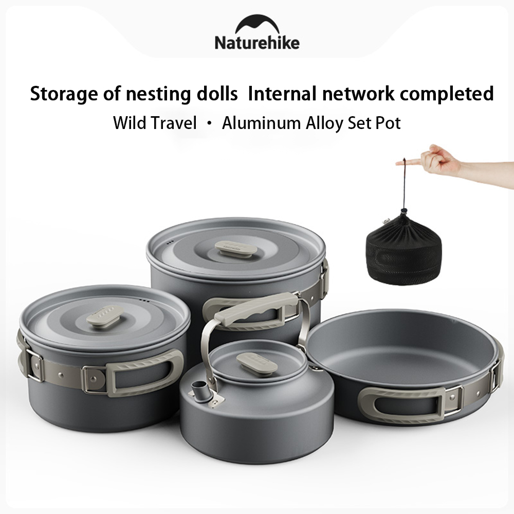 Naturehike Outdoor Pot Set,Cam - Camping Cooking Cylinder のレビューと価格