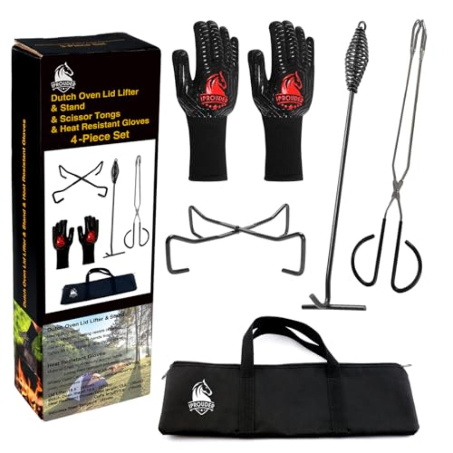 5-in-1 Dutch Oven Camping Acco - Camping Cooking Ovens のレビューと価格
