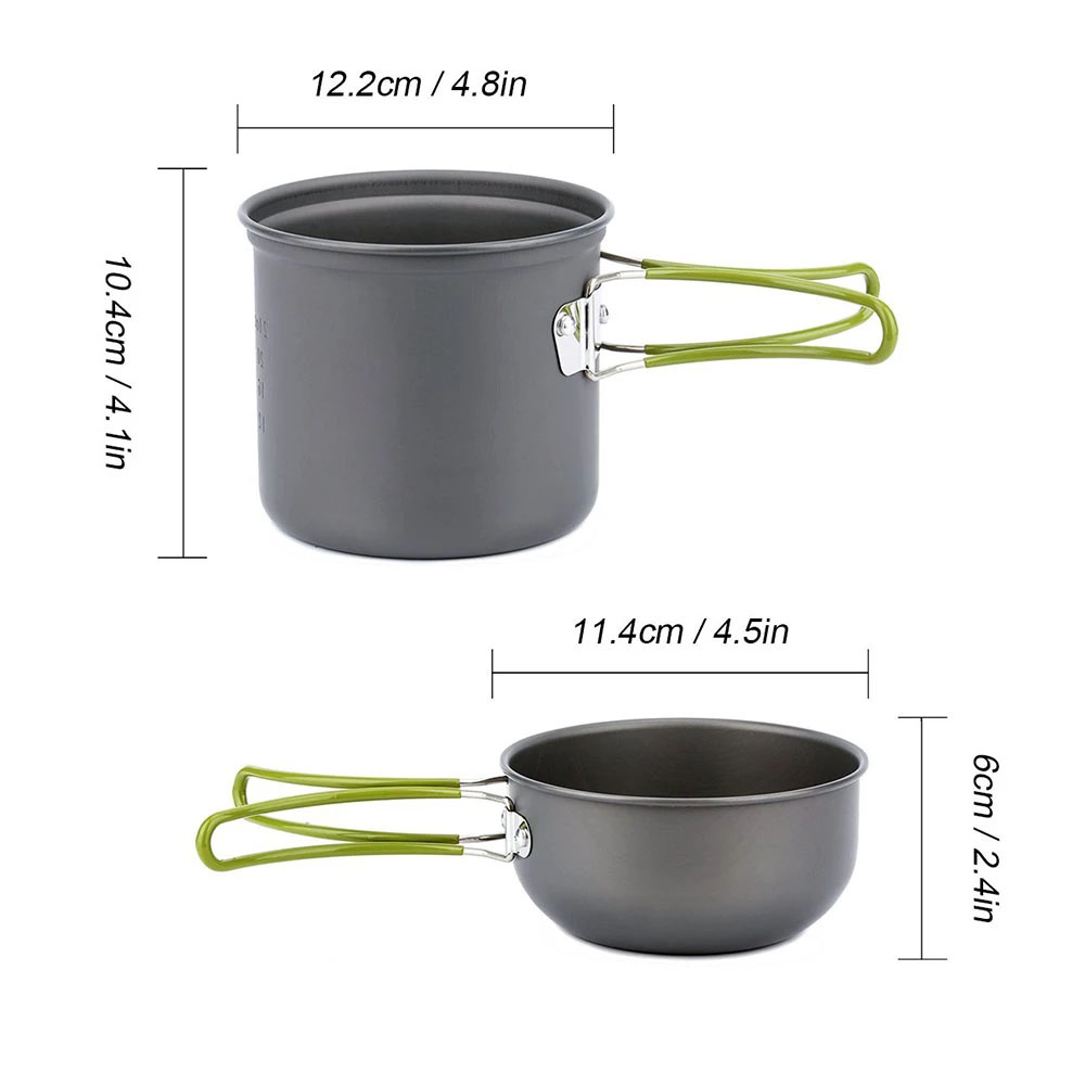 Camping Cookware Kit with Stov - Camping Cooking Fire Pit のレビューと価格