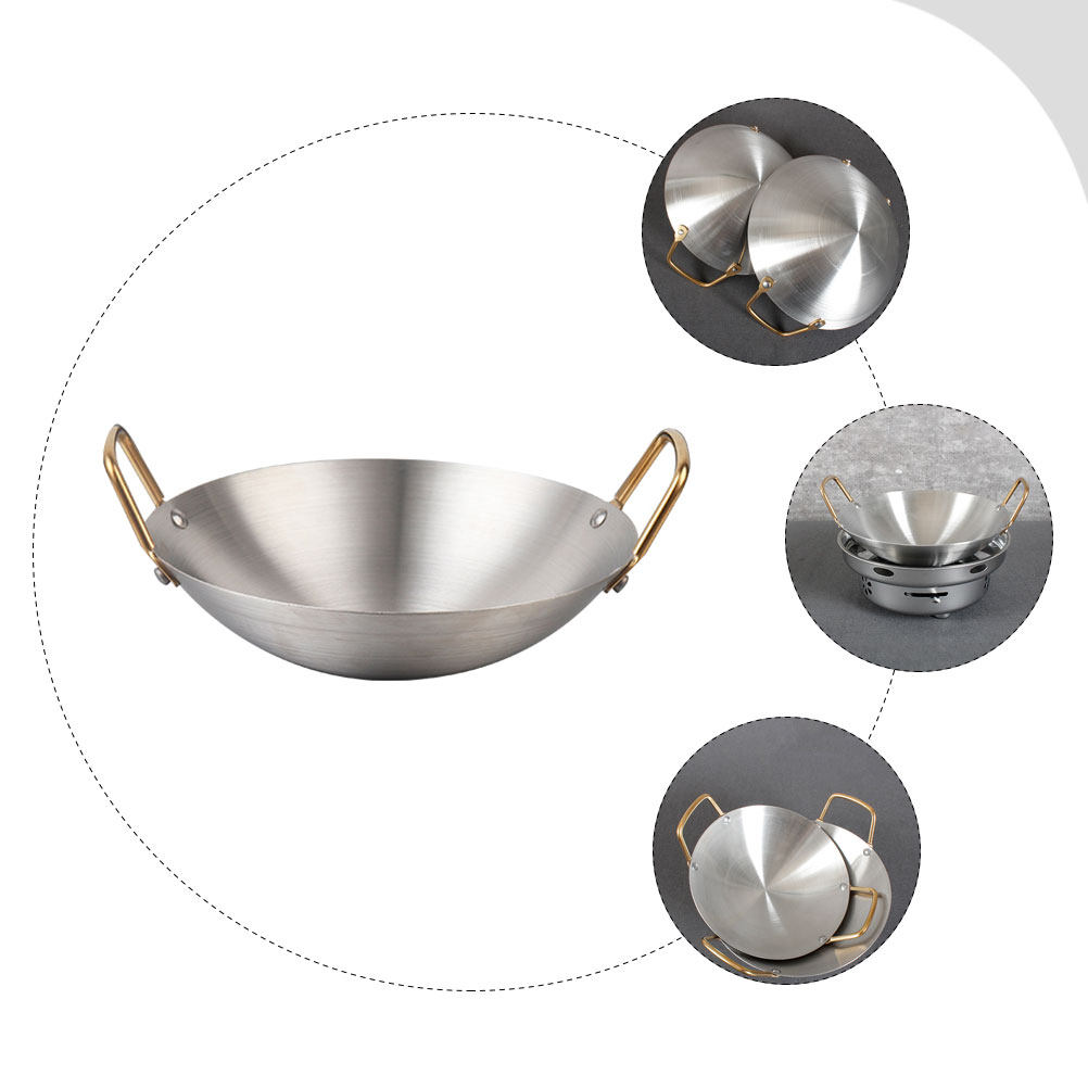 Stainless Steel Dry Pot Double - Camping Double Cooking Stove のレビューと価格