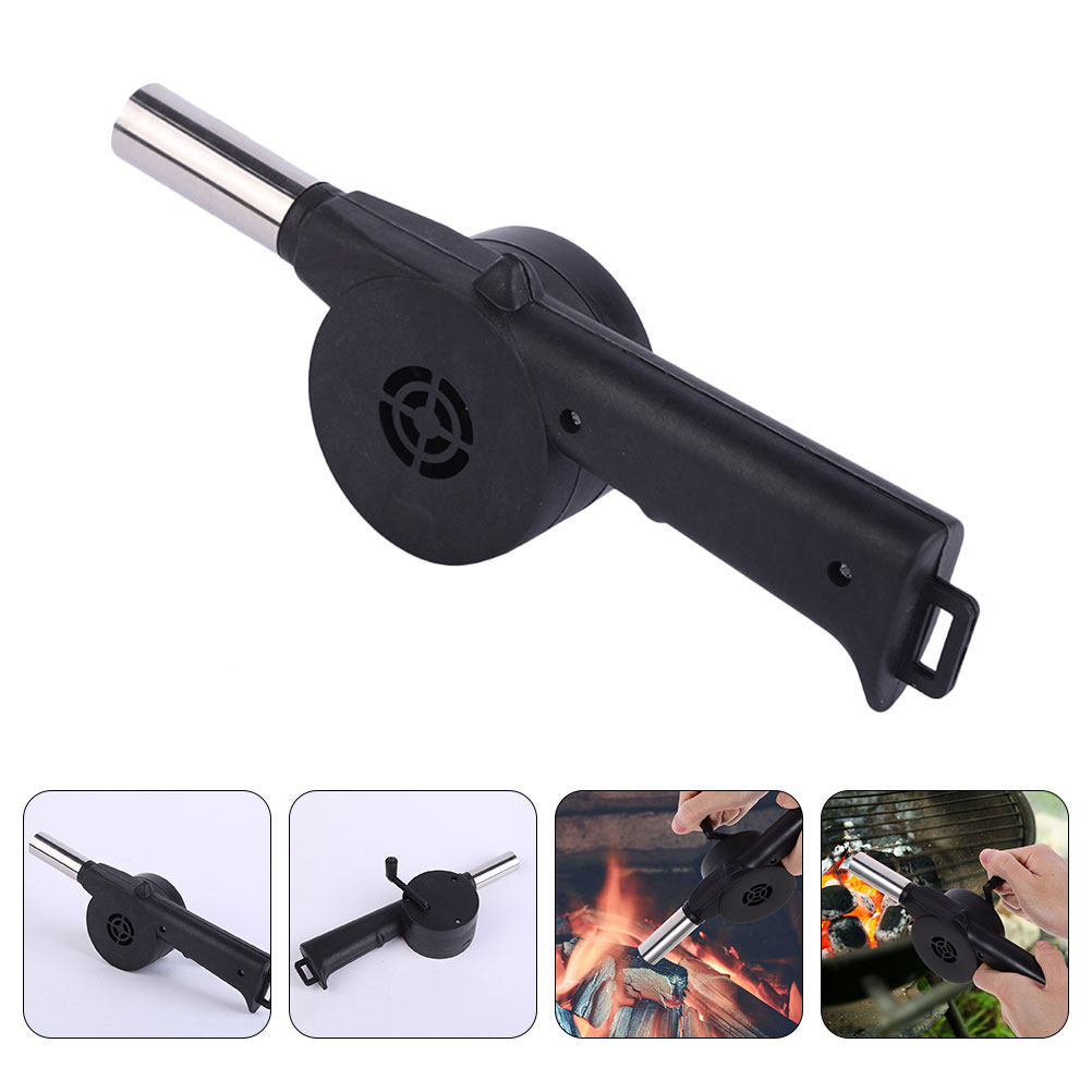 Manual Blower Black Hand Crank - Camping Cooking Fire Pit のレビューと価格
