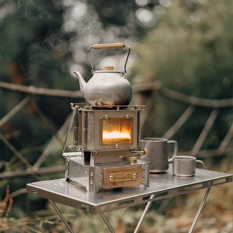 Vintage Style Camping Stove Du - Camping Double Cooking Stove のレビューと価格
