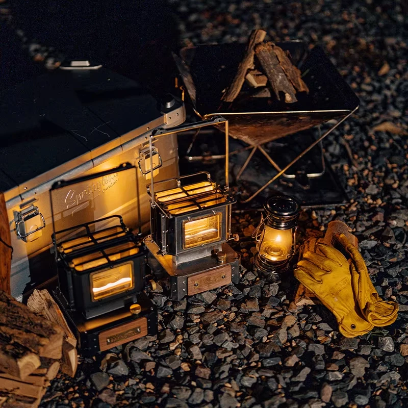 Vintage Style Camping Stove Du - Camping Double Cooking Stove のレビューと価格